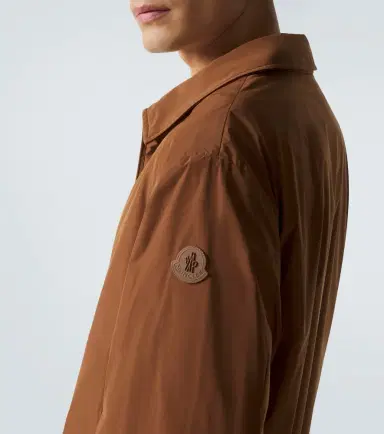 Moncler Socot leather-trimmed blouson jacket | Thumbnail 3 Moncler Socot leather-trimmed blouson jacket | Thumbnail 3