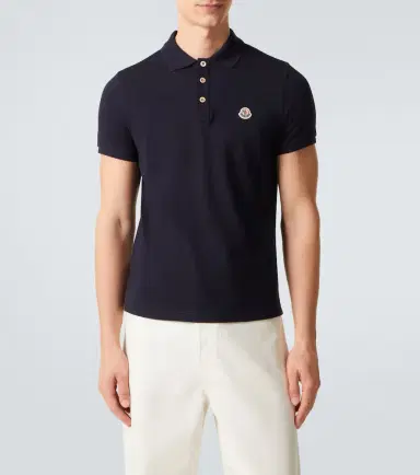 Moncler Cotton piqué polo shirt | Thumbnail 5 Moncler Cotton piqué polo shirt | Thumbnail 5