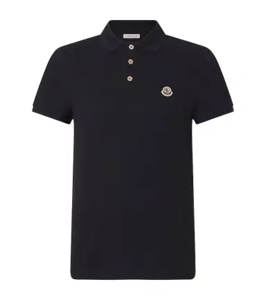Moncler Cotton piqué polo shirt | Thumbnail 1 Moncler Cotton piqué polo shirt | Thumbnail 1