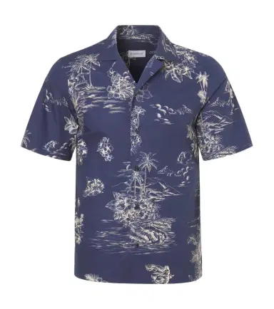 Moncler Floral cotton poplin bowling shirt | Thumbnail 1 Moncler Floral cotton poplin bowling shirt | Thumbnail 1