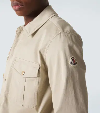 Moncler Cotton gabardine shirt | Thumbnail 2 Moncler Cotton gabardine shirt | Thumbnail 2