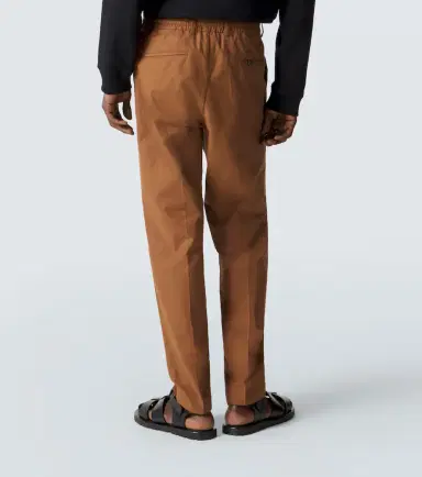 Moncler Cotton-blend straight pants | Thumbnail 3 Moncler Cotton-blend straight pants | Thumbnail 3