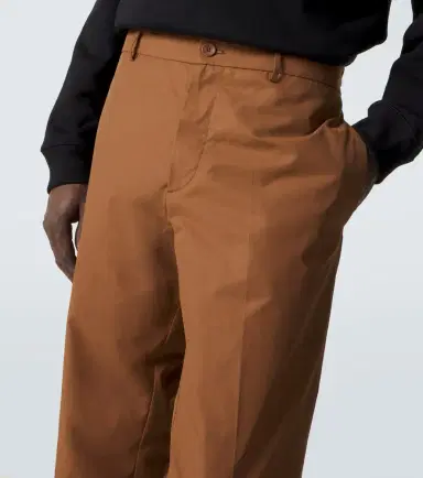 Moncler Cotton-blend straight pants | Thumbnail 4 Moncler Cotton-blend straight pants | Thumbnail 4