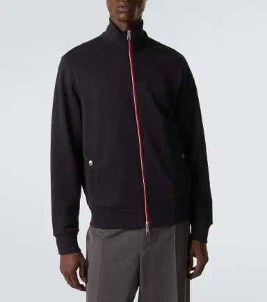 Moncler Archivio cotton jersey jacket | Thumbnail 2 Moncler Archivio cotton jersey jacket | Thumbnail 2