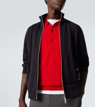 Moncler Archivio cotton jersey jacket | Thumbnail 3 Moncler Archivio cotton jersey jacket | Thumbnail 3