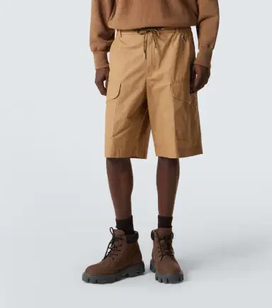 Moncler Cotton poplin cargo shorts | Thumbnail 5 Moncler Cotton poplin cargo shorts | Thumbnail 5