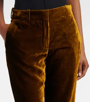 Nina Ricci Velvet flared pants | Thumbnail 2 Nina Ricci Velvet flared pants | Thumbnail 2