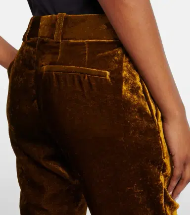 Nina Ricci Velvet flared pants | Thumbnail 5 Nina Ricci Velvet flared pants | Thumbnail 5