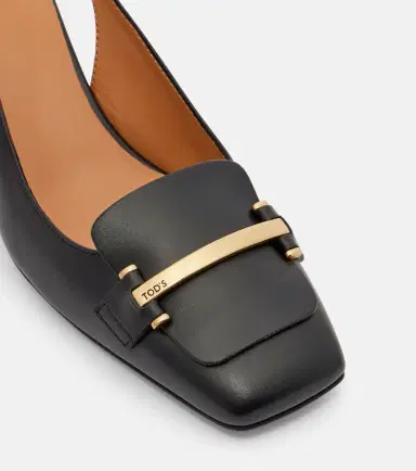 Tod's 50 leather slingback pumps | Thumbnail 2 Tod's 50 leather slingback pumps | Thumbnail 2