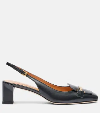 Tod's 50 leather slingback pumps | Thumbnail 4 Tod's 50 leather slingback pumps | Thumbnail 4