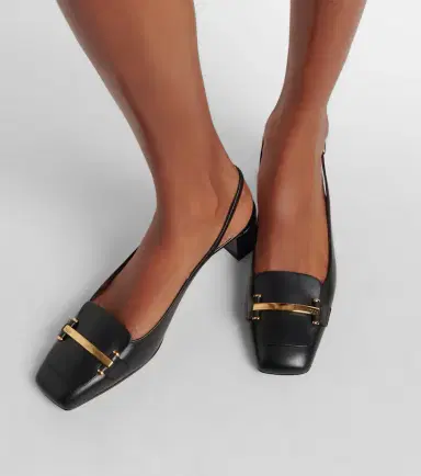 Tod's 50 leather slingback pumps | Thumbnail 6 Tod's 50 leather slingback pumps | Thumbnail 6