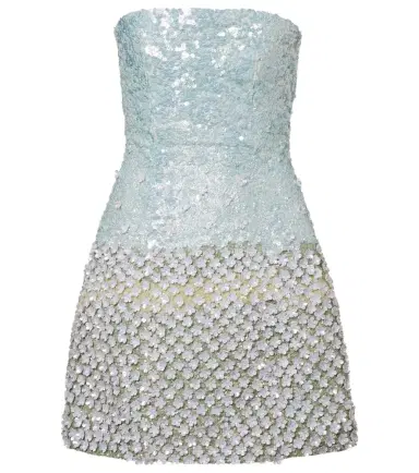 LA FUORI Là Fuori Floral sequined minidress | Thumbnail 1 LA FUORI Là Fuori Floral sequined minidress | Thumbnail 1
