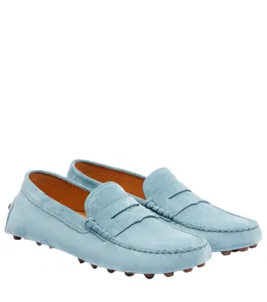 Tod's Gommino suede penny loafers | Thumbnail 1 Tod's Gommino suede penny loafers | Thumbnail 1