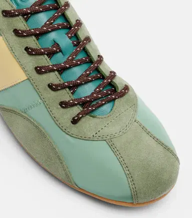 Tod's Classic suede-trimmed sneakers | Thumbnail 3 Tod's Classic suede-trimmed sneakers | Thumbnail 3
