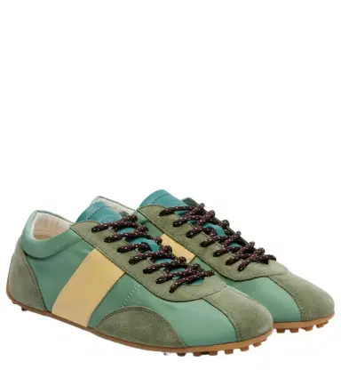 Tod's Classic suede-trimmed sneakers | Thumbnail 1 Tod's Classic suede-trimmed sneakers | Thumbnail 1