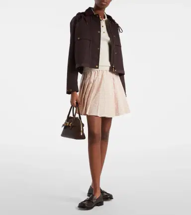 Moncler Aconitum cotton and linen-blend jacket | Thumbnail 6 Moncler Aconitum cotton and linen-blend jacket | Thumbnail 6