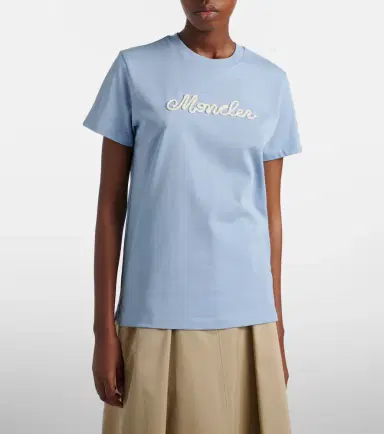 Moncler ogo cotton jersey T-shirt | Thumbnail 5 Moncler ogo cotton jersey T-shirt | Thumbnail 5