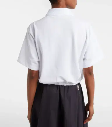 Moncler Cotton piqué polo shirt | Thumbnail 5 Moncler Cotton piqué polo shirt | Thumbnail 5