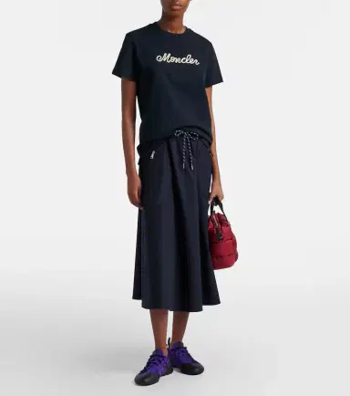 Moncler ogo cotton jersey T-shirt | Thumbnail 3 Moncler ogo cotton jersey T-shirt | Thumbnail 3