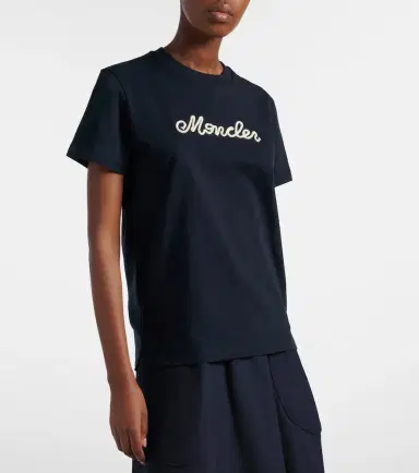 Moncler ogo cotton jersey T-shirt | Thumbnail 5 Moncler ogo cotton jersey T-shirt | Thumbnail 5