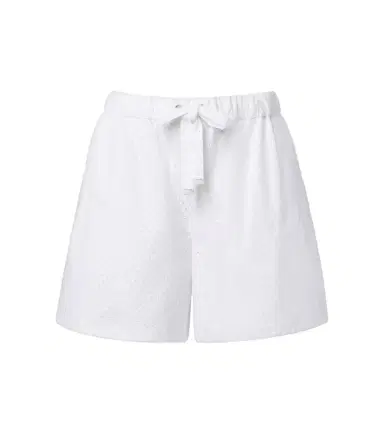 Moncler Broderie anglaise cotton shorts | Thumbnail 1 Moncler Broderie anglaise cotton shorts | Thumbnail 1