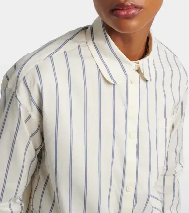 Moncler triped cotton and silk shirt | Thumbnail 4 Moncler triped cotton and silk shirt | Thumbnail 4
