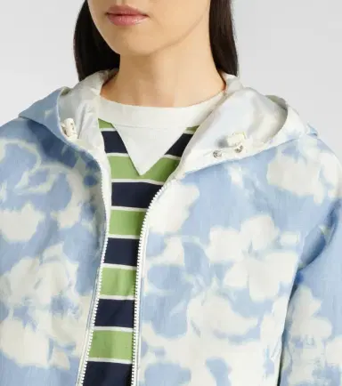 Moncler Noisetier floral hooded jacket | Thumbnail 7 Moncler Noisetier floral hooded jacket | Thumbnail 7