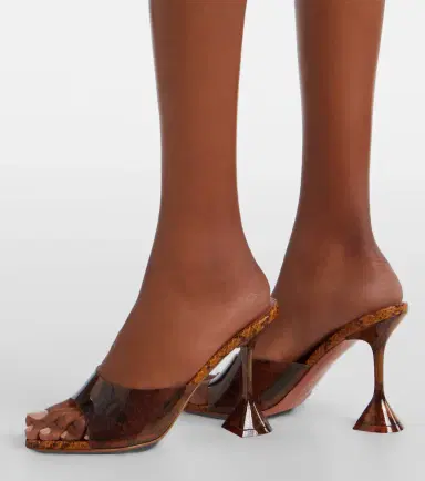 Amina Muaddi Lupita snake-print PVC mules | Thumbnail 6 Amina Muaddi Lupita snake-print PVC mules | Thumbnail 6