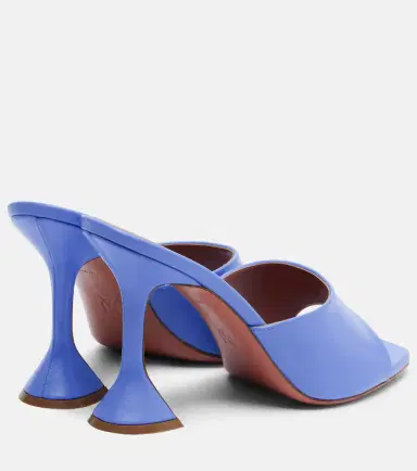 Amina Muaddi Lupita 95 leather mules | Thumbnail 3 Amina Muaddi Lupita 95 leather mules | Thumbnail 3