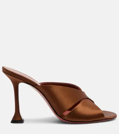 Amina Muaddi Salma satin mules | Thumbnail 2 Amina Muaddi Salma satin mules | Thumbnail 2