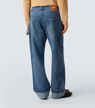 Simone Rocha Crystal-embellished straight jeans | Thumbnail 5 Simone Rocha Crystal-embellished straight jeans | Thumbnail 5