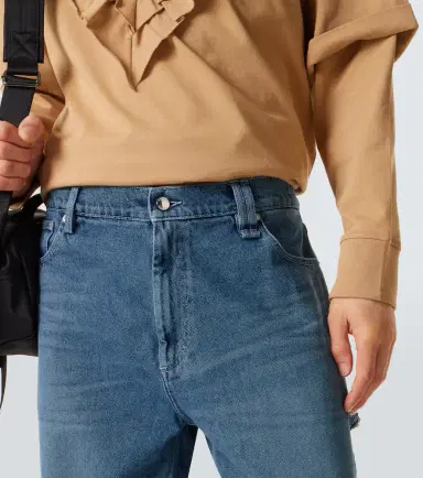 Simone Rocha Crystal-embellished straight jeans | Thumbnail 6 Simone Rocha Crystal-embellished straight jeans | Thumbnail 6