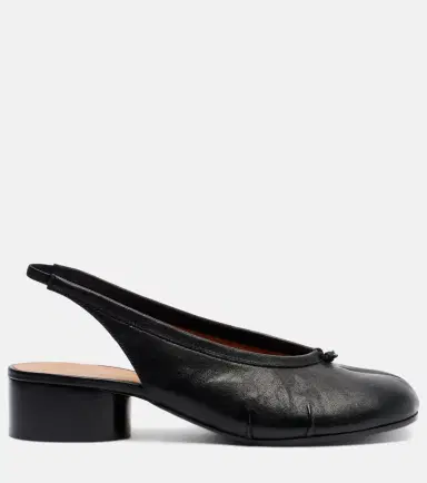 Maison Margiela Tabi leather slingback flats | Thumbnail 2 Maison Margiela Tabi leather slingback flats | Thumbnail 2