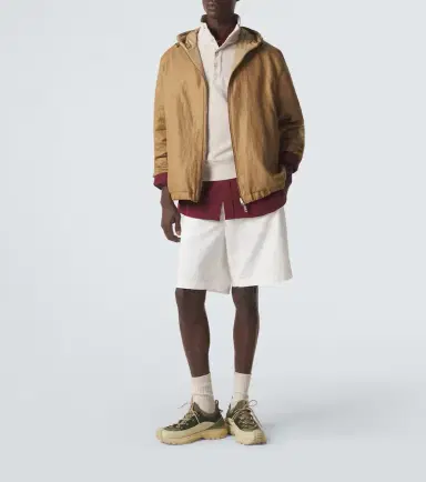Moncler Edit linen jacket | Thumbnail 4 Moncler Edit linen jacket | Thumbnail 4