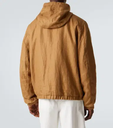 Moncler Edit linen jacket | Thumbnail 5 Moncler Edit linen jacket | Thumbnail 5