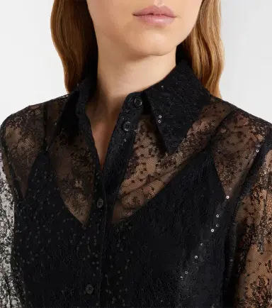 Nina Ricci Sequined lace shirt | Thumbnail 6 Nina Ricci Sequined lace shirt | Thumbnail 6