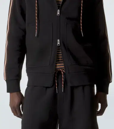 Moncler Cotton zip-up hoodie | Thumbnail 6 Moncler Cotton zip-up hoodie | Thumbnail 6