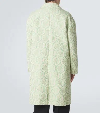 Simone Rocha Floral cotton-blend jacquard coat | Thumbnail 7 Simone Rocha Floral cotton-blend jacquard coat | Thumbnail 7