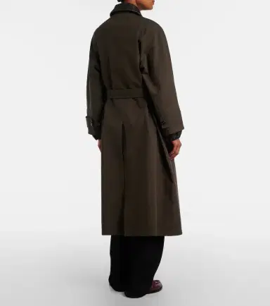Bottega Veneta Intrecciato cotton-blend trench coat | Thumbnail 4 Bottega Veneta Intrecciato cotton-blend trench coat | Thumbnail 4