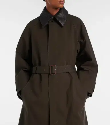 Bottega Veneta Intrecciato cotton-blend trench coat | Thumbnail 5 Bottega Veneta Intrecciato cotton-blend trench coat | Thumbnail 5