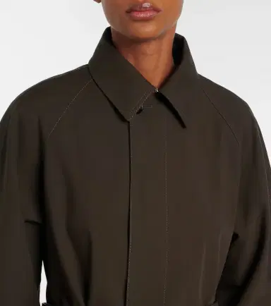Bottega Veneta Intrecciato cotton-blend trench coat | Thumbnail 7 Bottega Veneta Intrecciato cotton-blend trench coat | Thumbnail 7