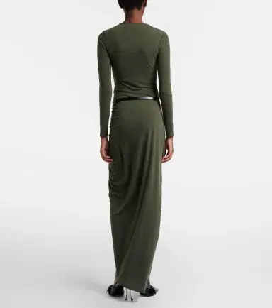 Coperni Suspended draped jersey gown | Thumbnail 5 Coperni Suspended draped jersey gown | Thumbnail 5