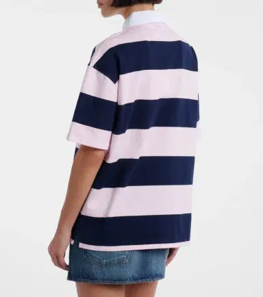 Coperni Striped cotton polo shirt | Thumbnail 5 Coperni Striped cotton polo shirt | Thumbnail 5