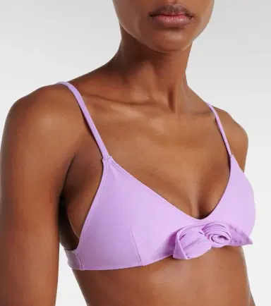 Coperni Flower floral-appliqué bikini top | Thumbnail 3 Coperni Flower floral-appliqué bikini top | Thumbnail 3