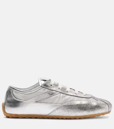 Alexander McQueen Boxe metallic leather sneakers | Thumbnail 3 Alexander McQueen Boxe metallic leather sneakers | Thumbnail 3