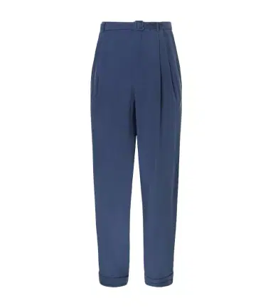 Saint Laurent Silk habotai tapered pants | Thumbnail 1 Saint Laurent Silk habotai tapered pants | Thumbnail 1