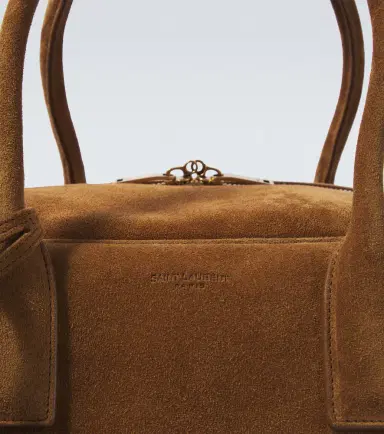 Saint Laurent Large suede duffel bag | Thumbnail 2 Saint Laurent Large suede duffel bag | Thumbnail 2