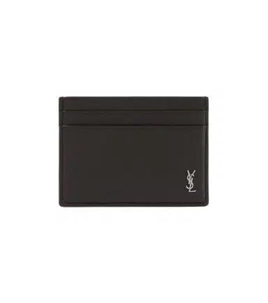 Saint Laurent Cassandre leather card holder | Thumbnail 1 Saint Laurent Cassandre leather card holder | Thumbnail 1