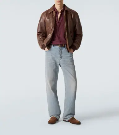 Saint Laurent Cassandre silk crêpe de chine shirt | Thumbnail 4 Saint Laurent Cassandre silk crêpe de chine shirt | Thumbnail 4