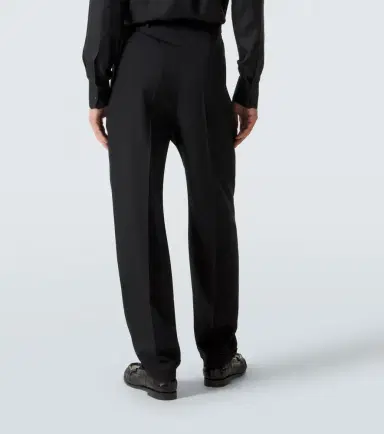 Saint Laurent Wool gabardine straight pants | Thumbnail 5 Saint Laurent Wool gabardine straight pants | Thumbnail 5